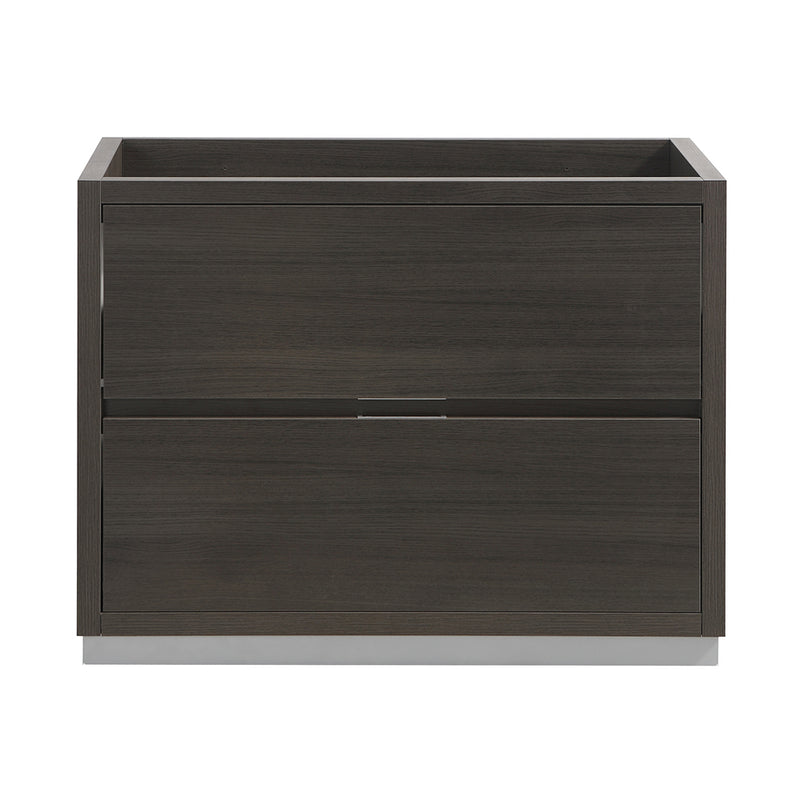 Fresca Valencia 40" Gray Oak Free Standing Modern Bathroom Cabinet FCB8442GO