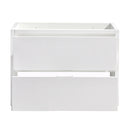 Fresca Valencia 40" Glossy White Free Standing Modern Bathroom Cabinet FCB8442WH