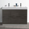 Fresca Valencia 48" Gray Oak Free Standing Double Sink Modern Bathroom Vanity FCB8448GO-D-I