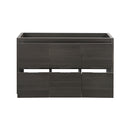 Fresca Valencia 48" Gray Oak Free Standing Double Sink Modern Bathroom Cabinet FCB8448GO-D