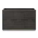 Fresca Valencia 48" Gray Oak Free Standing Single Sink Modern Bathroom Cabinet FCB8448GO