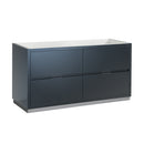 Fresca Valencia 60" Dark Slate Gray Free Standing Double Sink Modern Bathroom Cabinet  FCB8460GG-D