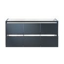 Fresca Valencia 60" Dark Slate Gray Free Standing Single Sink Modern Bathroom Cabinet FCB8460GG