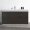 Fresca Valencia 60" Gray Oak Free Standing Modern Bathroom Vanity FCB8460GO-I