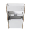 Fresca Milano 26" White Oak Modern Bathroom Cabinet FCB8525WK