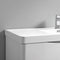 Fresca Tuscany 36" Glossy White Wall Hung Modern Bathroom Cabinet with Integrated Sink FCB9036WH-I