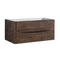 Fresca Tuscany 40" Rosewood Wall Hung Modern Bathroom Cabinet FCB9040RW