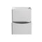 Fresca Tuscany 24" Glossy White Free Standing Modern Bathroom Cabinet FCB9124WH