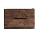 Fresca Tuscany 48" Rosewood Free Standing Double Sink Modern Bathroom Cabinet FCB9148RW-D