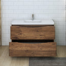 Fresca Tuscany 48" Rosewood Free Standing Modern Bathroom Cabinet with Integrated Sink FCB9148RW-I