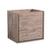 Fresca Catania 24" Rustic Natural Wood Wall Hung Modern Bathroom Cabinet FCB9224RNW