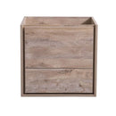 Fresca Catania 24" Rustic Natural Wood Wall Hung Modern Bathroom Cabinet FCB9224RNW