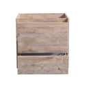 Fresca Catania 24" Rustic Natural Wood Wall Hung Modern Bathroom Cabinet FCB9224RNW