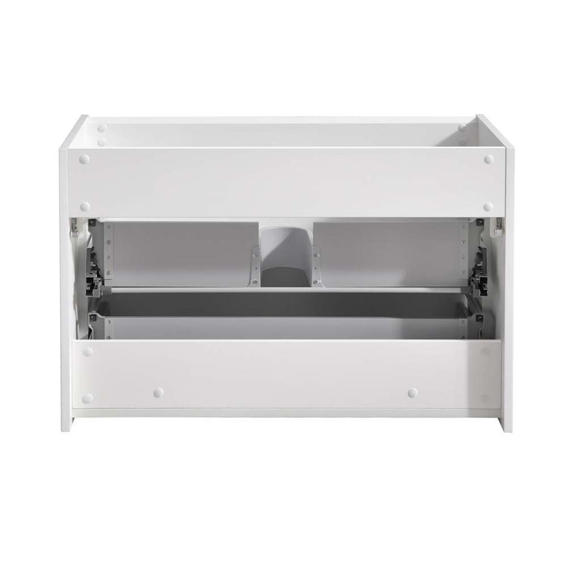 Fresca Catania 36" Glossy White Wall Hung Modern Bathroom Cabinet FCB9236WH