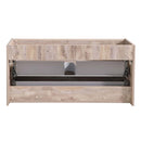 Fresca Catania 48" Rustic Natural Wood Wall Hung Modern Bathroom Cabinet FCB9248RNW