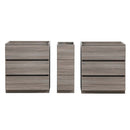 Fresca Lazzaro 72" Gray Wood Free Standing Double Sink Modern Bathroom Cabinet FCB93-301230MGO-D