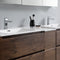 Fresca Lazzaro 72" Rosewood Free Standing Double Sink Modern Bathroom Cabinet with Integrated Sinks FCB93-301230RW-D-I