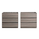 Fresca Lazzaro 60" Gray Wood Free Standing Double Sink Modern Bathroom Cabinet FCB93-3030MGO-D