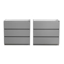 Fresca Lazzaro 72" Gray Free Standing Double Sink Modern Bathroom Cabinet FCB93-3636GR-D