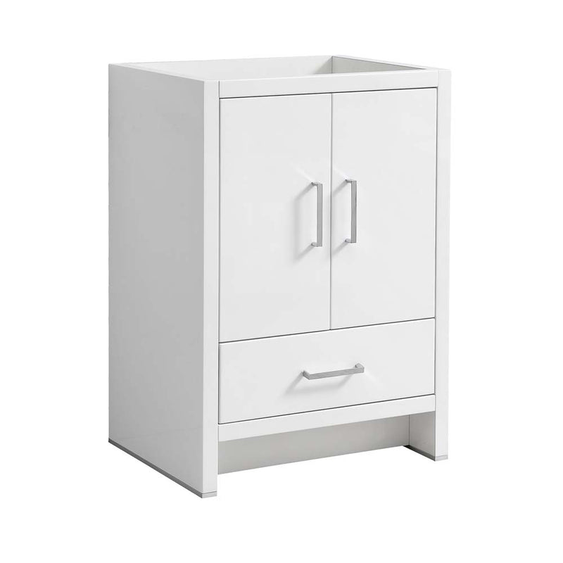 Fresca Imperia 24" Glossy White Free Standing Modern Bathroom Cabinet FCB9424WH