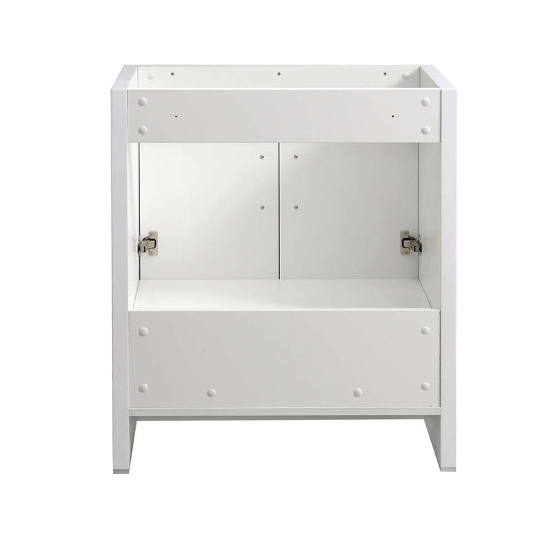 Fresca Imperia 30" Glossy White Free Standing Modern Bathroom Cabinet FCB9430WH