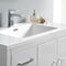 Fresca Imperia 36" Glossy White Free Standing Modern Bathroom Cabinet with Integrated Sink - Left Version FCB9436WH-L-I