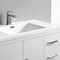 Fresca Imperia 36" Glossy White Free Standing Modern Bathroom Cabinet with Integrated Sink - Right Version FCB9436WH-R-I