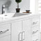 Fresca Imperia 48" Glossy White Free Standing Modern Bathroom Cabinet with Integrated Sink FCB9448WH-I