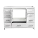 Fresca Imperia 48" Glossy White Free Standing Modern Bathroom Cabinet FCB9448WH