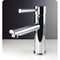 Fresca Formosa 72" Floor Standing Double Sink Modern Bathroom Vanity with Open Bottom and Mirrors FVN31-3636ACA-FS