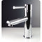 Fresca Manchester 48" Black Traditional Double Sink Bathroom Vanity with Mirrors FVN2348BL-D