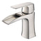Fresca Fortore Single Hole Mount Bathroom Vanity Faucet - Brushed Nickel FFT3071BN