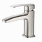 Fresca Fiora Single Hole Mount Bathroom Vanity Faucet - Brushed Nickel FFT9161BN