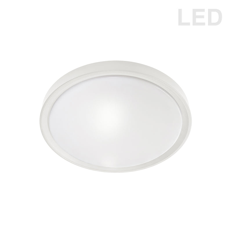 Dainolite 30W Flush Mount Matte White Finish FID-1630LEDFH-MW