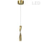 Dainolite 13W Pendant Aged Brass  FIN-1213LEDP-AGB