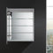 Fresca Spazio 24" Wide x 30" Tall Bathroom Medicine Cabinet with LED Lighting and Defogger FMC022430-L