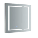 Fresca Spazio 30" Wide x 30" Tall Bathroom Medicine Cabinet w/ LED Lighting & Defogger FMC023030