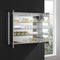 Fresca Spazio 36" Wide x 30" Tall Bathroom Medicine Cabinet with LED Lighting and Defogger FMC023630