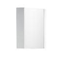 Fresca Coda 14" White Corner Medicine Cabinet w/ Mirror Door FMC5082WH