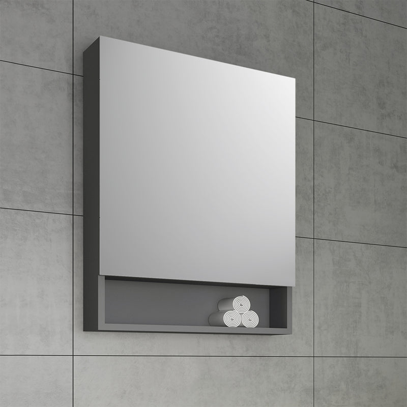 Fresca Lucera 60" Gray Wall Hung Modern Bathroom Cabinet with Top and Double Undermount Sinks FCB6160GR-UNS-D-CWH-U