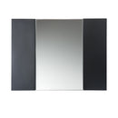 Fresca Lucera 48" Espresso Wall Hung Modern Bathroom Cabinet with Top and Vessel Sink FCB6148ES-VSL-CWH-V