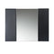 Fresca Lucera 36" Espresso Wall Hung Modern Bathroom Cabinet with Top and Vessel Sink - Left Version FCB6136ES-VSL-L-CWH-V