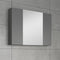 Fresca Lucera 72" Gray Wall Hung Modern Bathroom Cabinet with Top and Double Vessel Sinks FCB6172GR-VSL-D-CWH-V