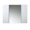 Fresca Lucera 42" White Wall Hung Modern Bathroom Cabinet with Top and Vessel Sink FCB6142WH-VSL-CWH-V