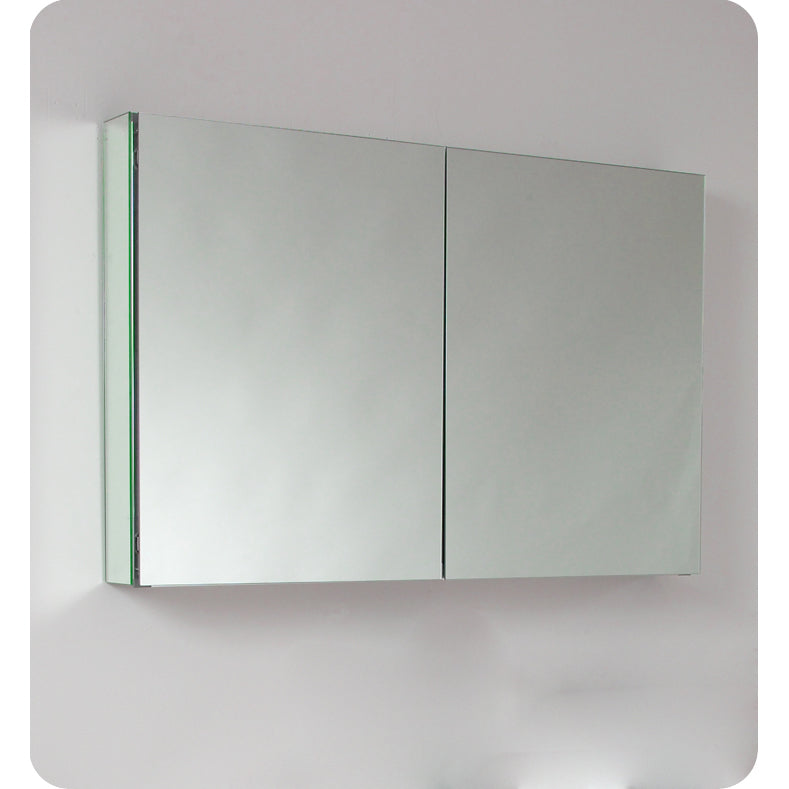 Fresca Lucera 60" White Wall Hung Modern Bathroom Cabinet with Top and Single Undermount Sink FCB6160WH-UNS-CWH-U