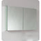 Fresca Mezzo 39" White Modern Bathroom Cabinet with Integrated Sink FCB8010WH-I