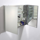 Fresca 40" Wide x 36" Tall Bathroom Medicine Cabinet with Mirrors FMC8011