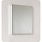 Fresca Catania 24" Glossy White Wall Hung Modern Bathroom Cabinet with Integrated Sink FCB9224WH-I