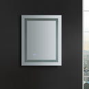 Fresca Santo 24" Wide x 30" Tall Bathroom Mirror with  LED Lighting and Defogger FMR022430