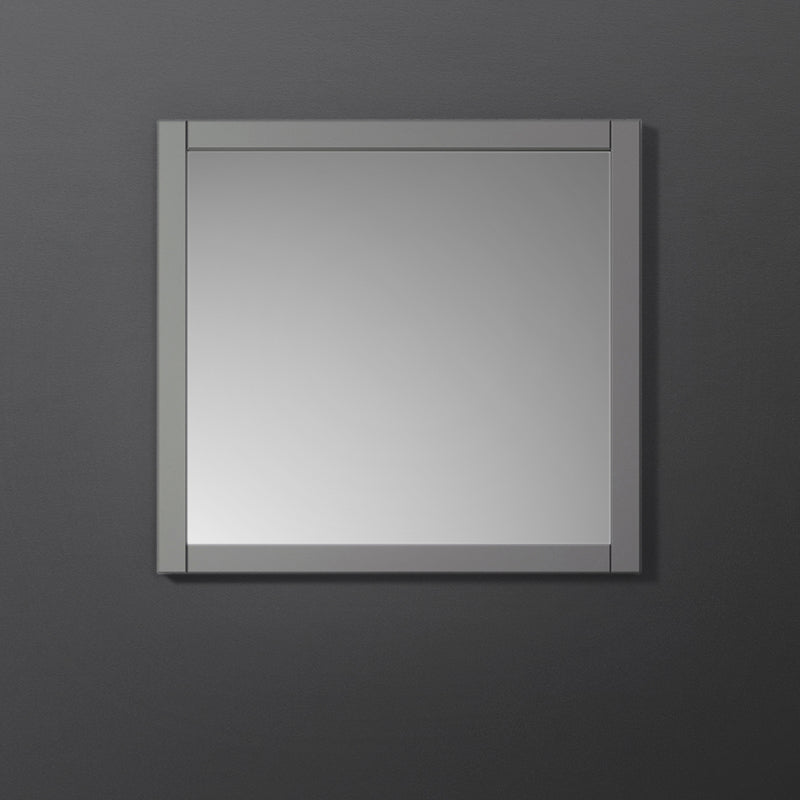 Fresca Manchester 30" Gray Traditional Bathroom Mirror FMR2303GR